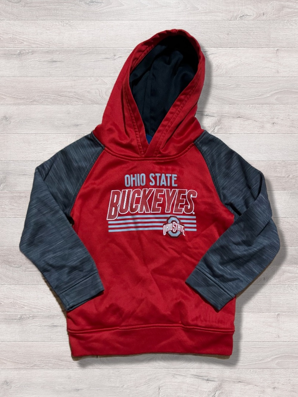 NCAA OSU Ohio State Buckeyes Pullover Hoodie Sweatshirt Toddler 4T